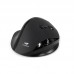 Mouse sem Fio 1600Dpi Ergonômico M-W120BK C3 Tech - Preto 